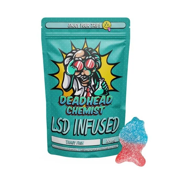 LSD Edible 100ug Tangy Fish Gummy Deadhead Chemist LSD Edible 100ug Tangy Fish Gummy Deadhead Chemist